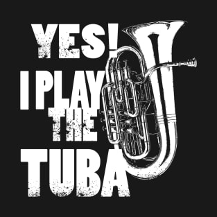 Tuba-Brass Band-Orchestra-Jazz-Music T-Shirt