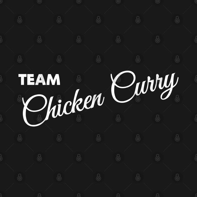 TEAM CHICKEN CURRY - IN WHITE - FETERS AND LIMERS – CARIBBEAN EVENT DJ GEAR by FETERS & LIMERS