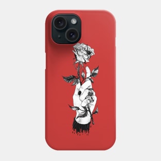 Rose for Corpse Phone Case