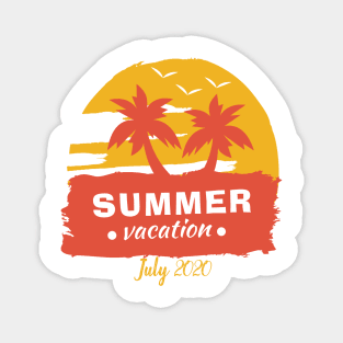 Summer Vacation Magnet