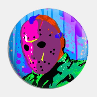 Psychadelic Voorhees 3 Pin