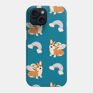 Corgi Unicorn Pattern Edit Phone Case