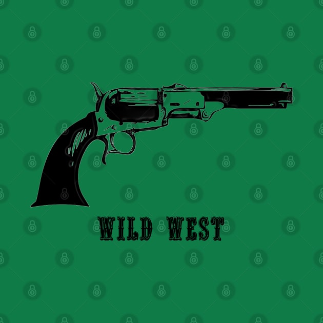 Western Era - Wild West Long Barrel Revolver by The Black Panther