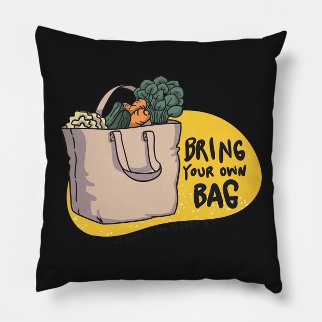 Bring Your Own Bag Pillow by Gernatatiti