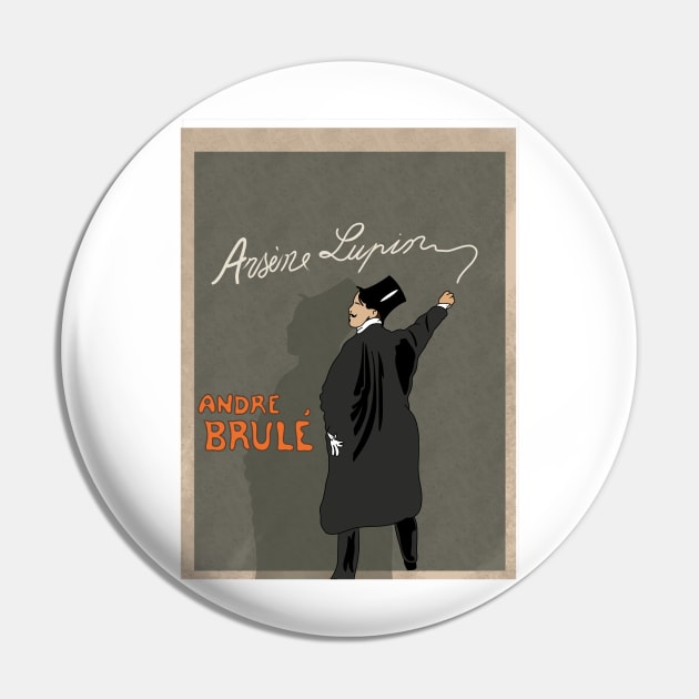 Arsene Lupin Maurice Leblanc Pin by Lazarakos