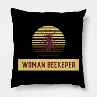 Beekeeper women, Beekeepers, Beekeeping,  Honeybees and beekeeping, the beekeeper Pillow