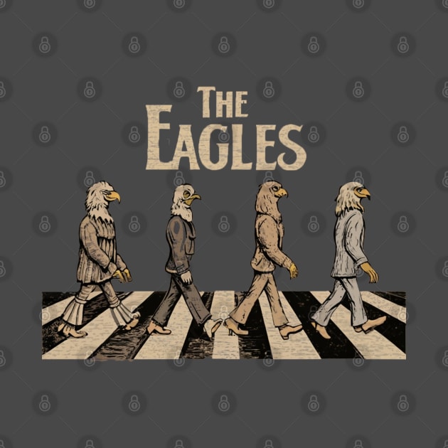 the eagles band retro by Aldrvnd