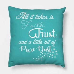 Faith and Trust Pillow