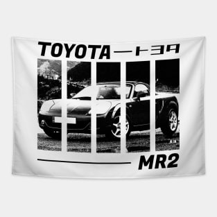 TOYOTA MR2 MK3 Black 'N White 3 Tapestry