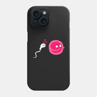 Sperm and Egg Ovum Cute Couple Phone Case