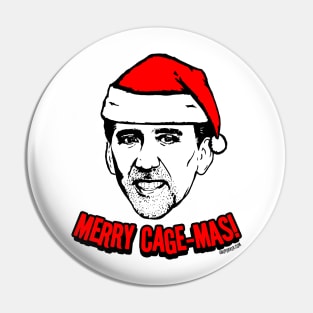 Merry Cage-mas! (Nicolas Cage Christmas Holidays) Pin