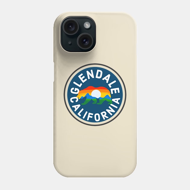 Glendale California Phone Case by narekmug