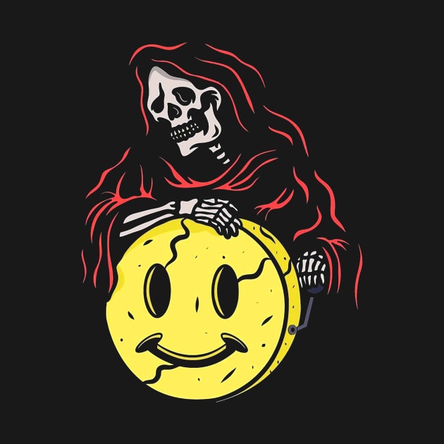 Emoticon Skull Horror by Philo.dsg