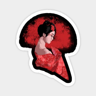 Geisha Magnet