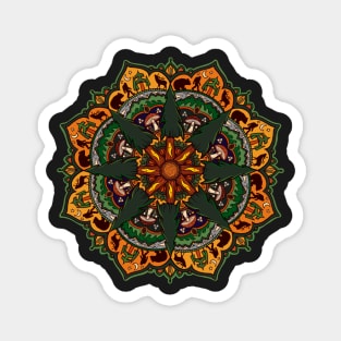 Redwood Mandala Magnet