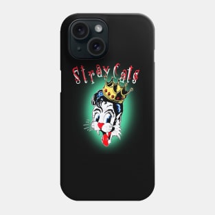 smile cat crown happy face Phone Case