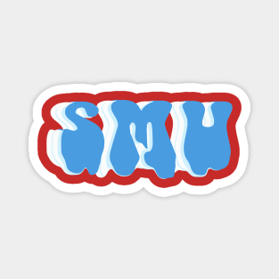 SMU Blue Melt Magnet