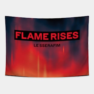 Le sserafim Flame Rises Tour Tapestry