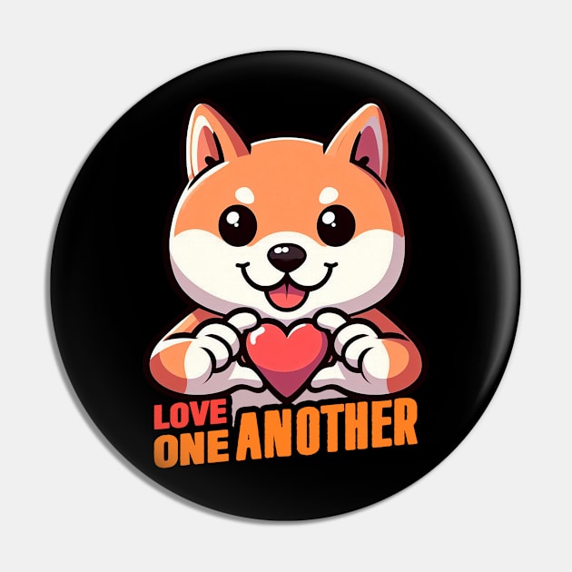 John 13:34 Love One Another Pin by Plushism