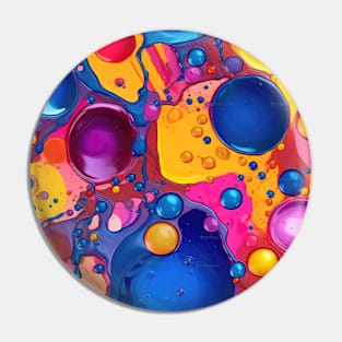 Abstract oil and water mix background Pin