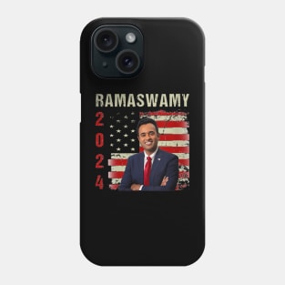 Vivek Ramaswamy for President Flag Phone Case