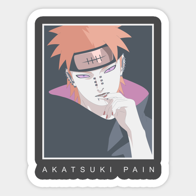 Akatsuki Pain Pain Akatsuki Autocollant Teepublic Fr