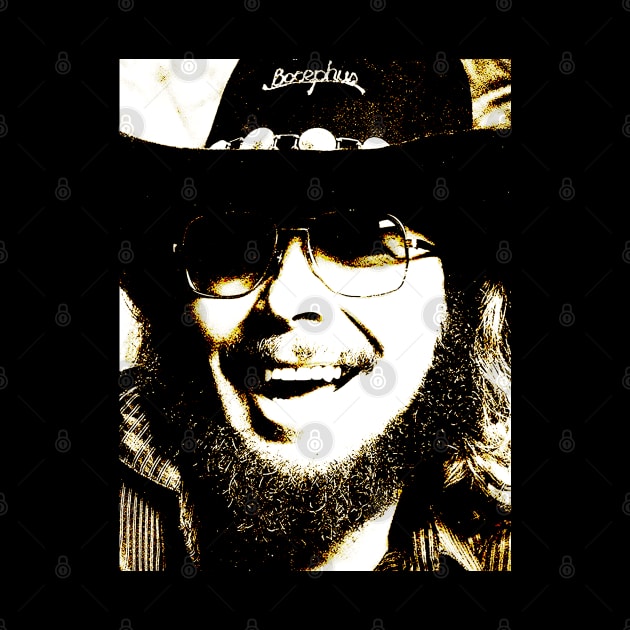 Hank Williams Jr / Vintage by Don'tawayArt