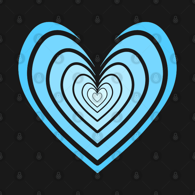 Rosy Heart (Light Blue) by IgorAndMore