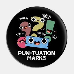 Pun-tuation Marks Cute Punctuation Marks Pun Pin