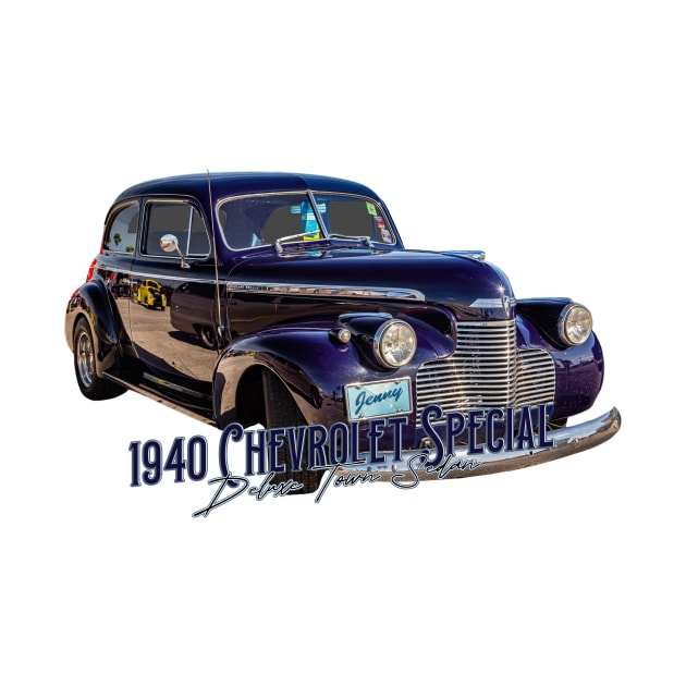 1940 Chevrolet Special Deluxe Town Sedan by Gestalt Imagery