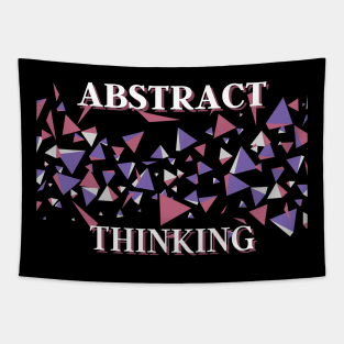 Geometry Lovers Abstract Thinking Gift For Math Lover Tapestry