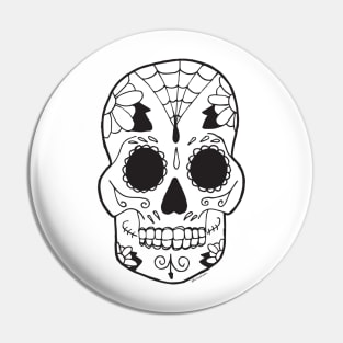 Sugar Skull Pin