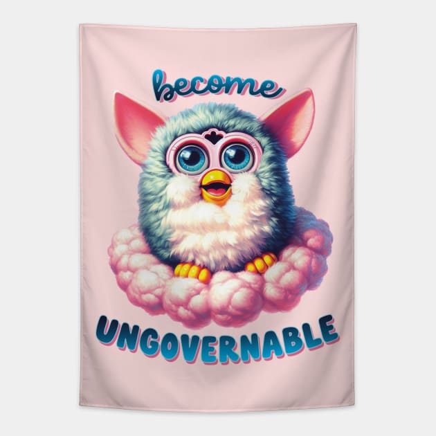 Become Ungovernable Furby Tapestry by liminalcandy