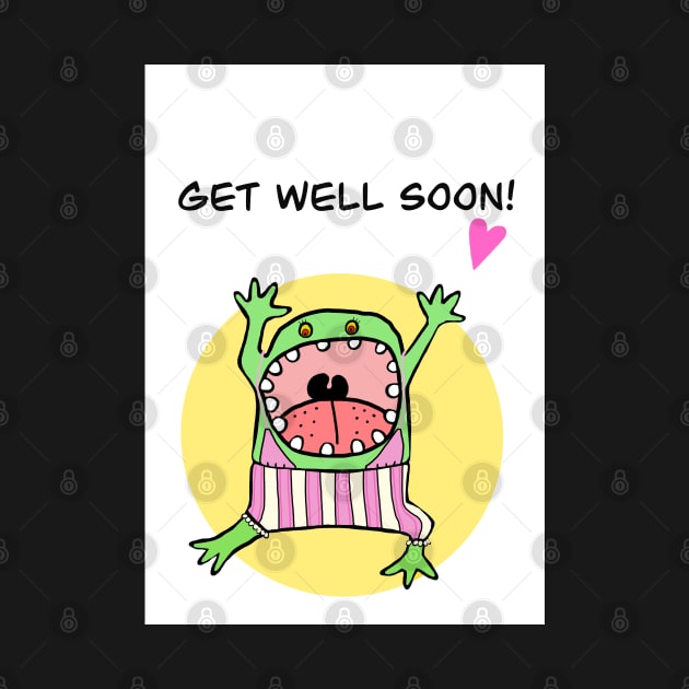 Get well soon! Greeting. by marina63