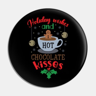 holiday wishes and hot chocolate Pin