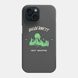 Wilderness Adventure Hiking Camping Outdoors Phone Case