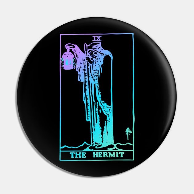 The Hermit Tarot Card Pin by srojas26