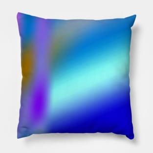 purple green white abstract texture art Pillow