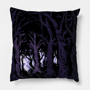 Dark forest Pillow