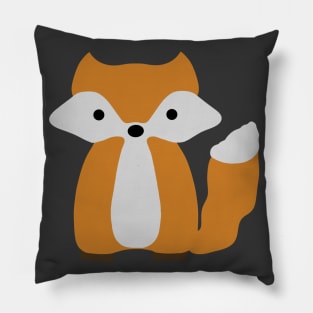 Furry Fox Friend Pillow