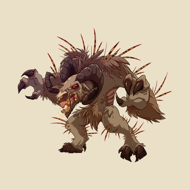 Cryptid Collection: Sheepsquatch by FyreWriter