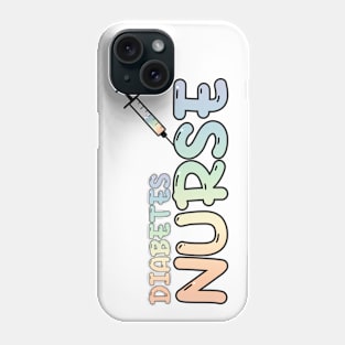 Diabetes Nurse Rainbow Phone Case