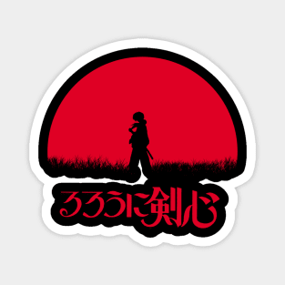 RUROUNI KENSHIN SILHOUETTE Magnet