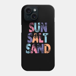 sun salt sand Phone Case