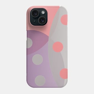 Translucent Pattern with Polka Dots Phone Case