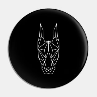 Doberman Polygon Pin