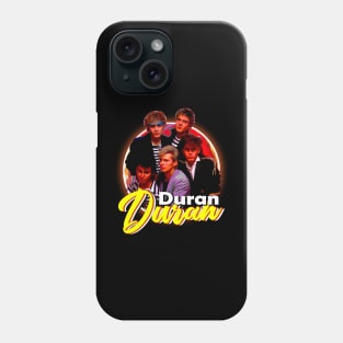 Duran's Timeless Hits Cinematic Brilliance Vintage Scenes Tee Phone Case