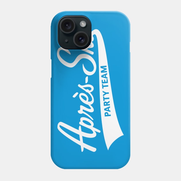 Après-Ski – Party Team (Lettering / Apres Ski / Apresski / White) Phone Case by MrFaulbaum