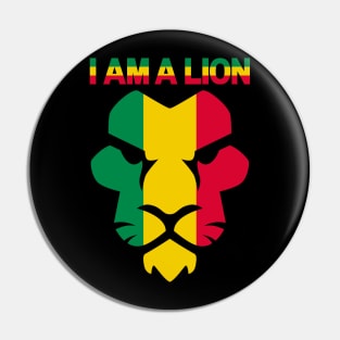 I am a Lion Pin