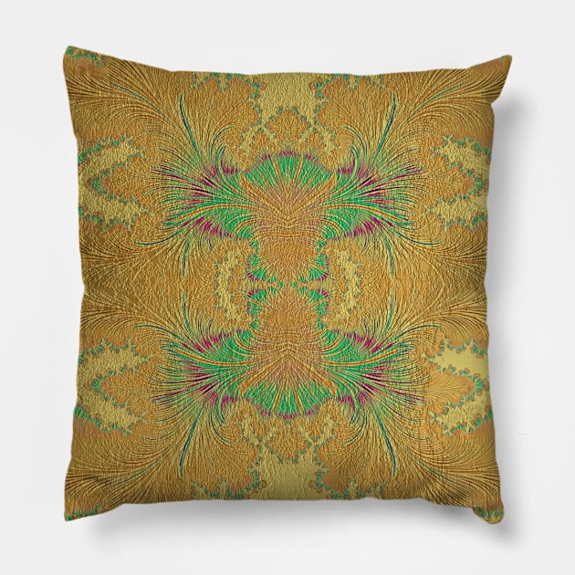 Gatsby Loves Peacocks Pattern Pillow by Urban_Vintage